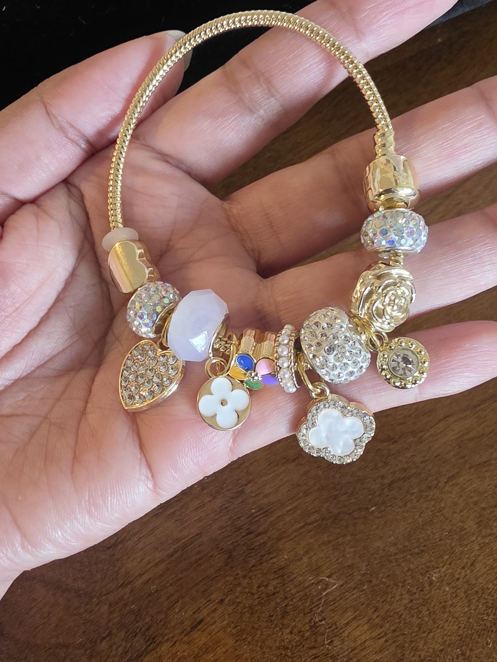 Pulsera Para Dama Oro Laminado 14k